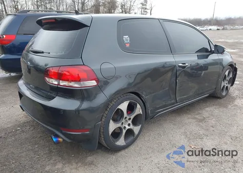 2011 Volkswagen Gti 2-Door from USA, damaged, VIN WVWED7AJ3BW273962